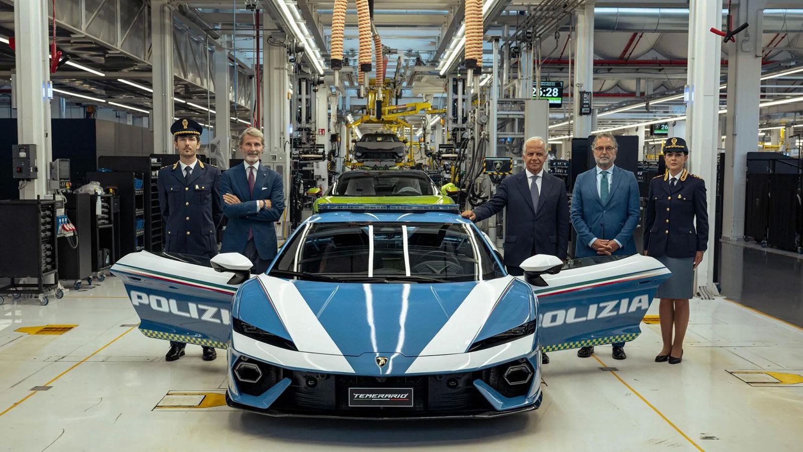 Περιπολικό Lamborghini Temerario δημιουργήθηκε για να σώζει ζωές!